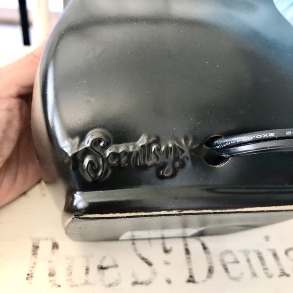 Scentsy, Classic Curve, SATIN BLACK, Full Size, Warmer, RETIRED - Picture 5 of 14